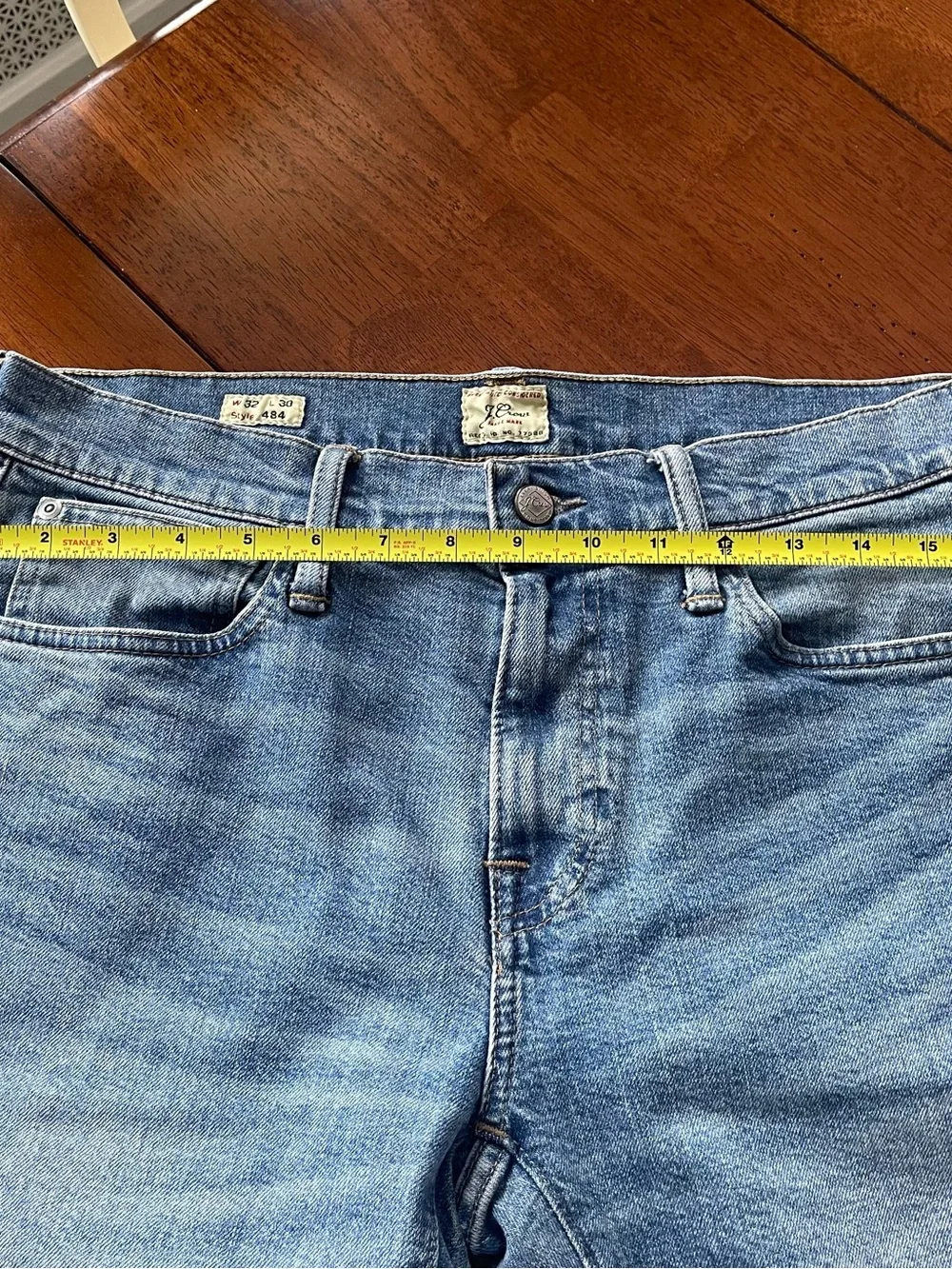 J Crew 484 Men's Blue Slim Fit Jeans 3230
